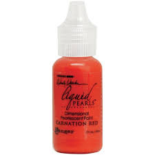 Ranger Liquid Pearls Rojo Clavel
